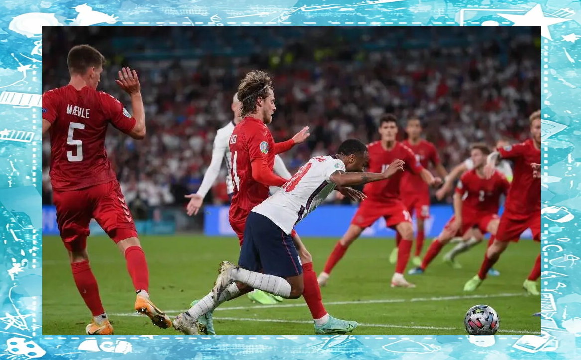 英格兰-力克意大利，晋级欧锦赛决赛()