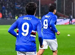 维罗纳客场负于桑普多利亚，圣蒂奇制胜入球()